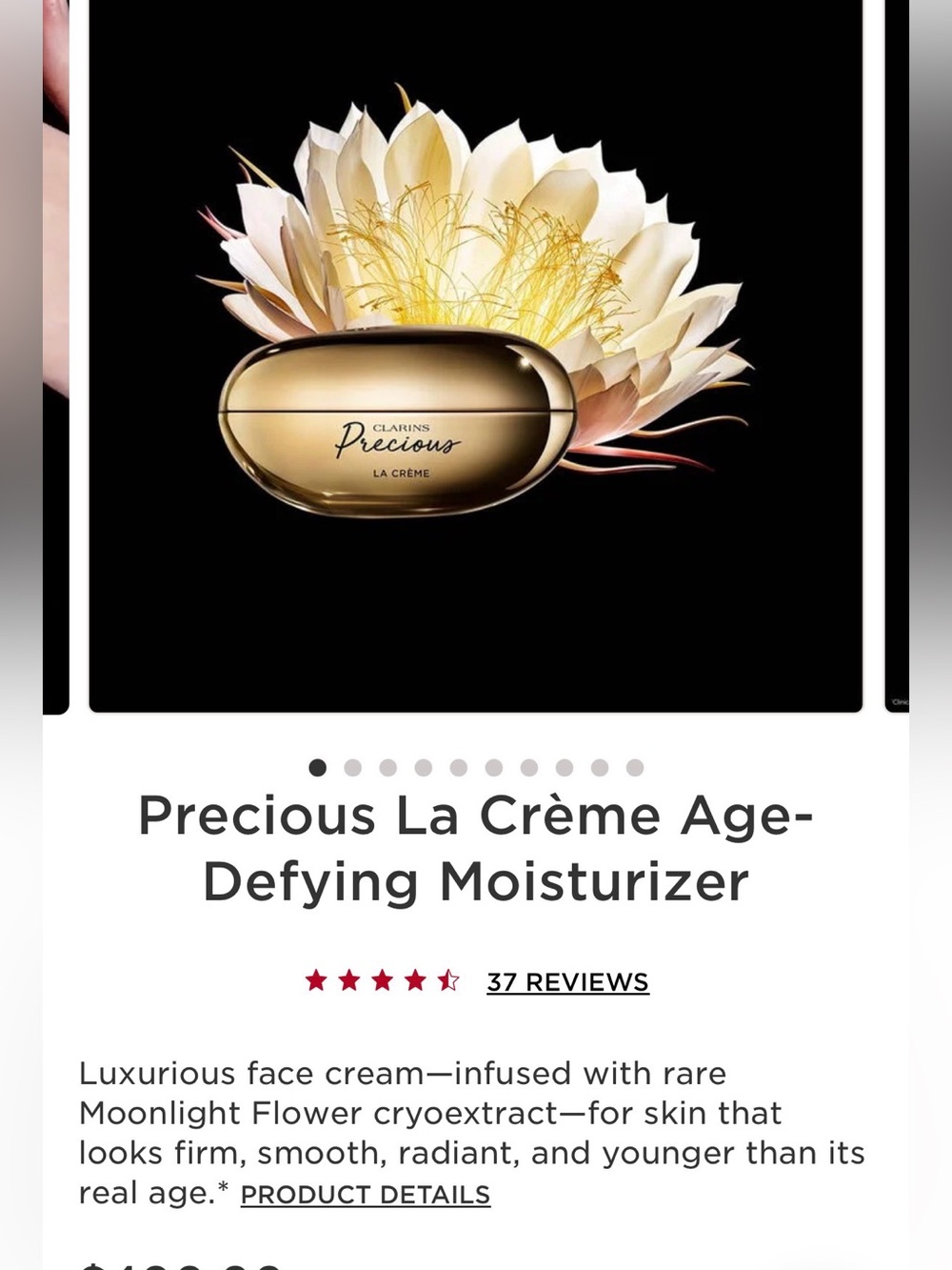 Clarins Precious La Crème Age Defining Luxury Moisturizer - 15ml NIB $118 retail - Picture 3 of 16